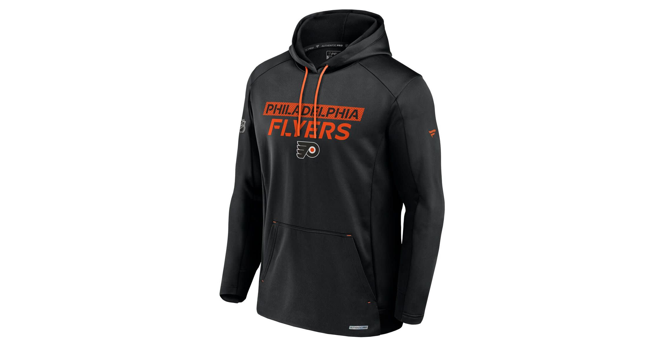 NHL Fanatics Philadelphia Flyers Authentic Pro Rink Fleece Pullover Hoodie