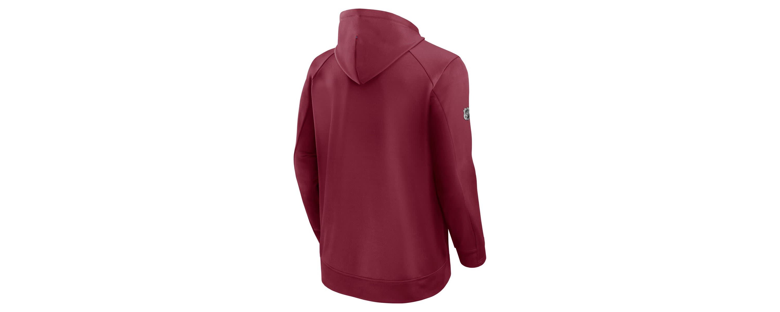 NHL Fanatics Colorado Avalanche Authentic Pro Rink Fleece Pullover Hoodie