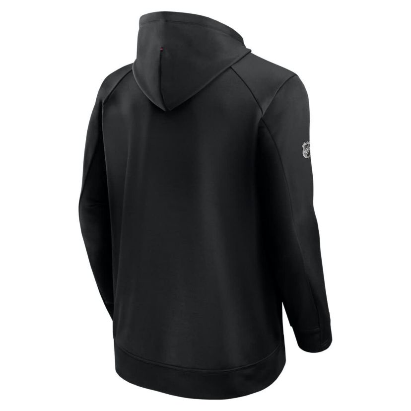 NHL Fanatics Chicago Blackhawks Authentic Pro Rink Fleece Pullover Hoodie