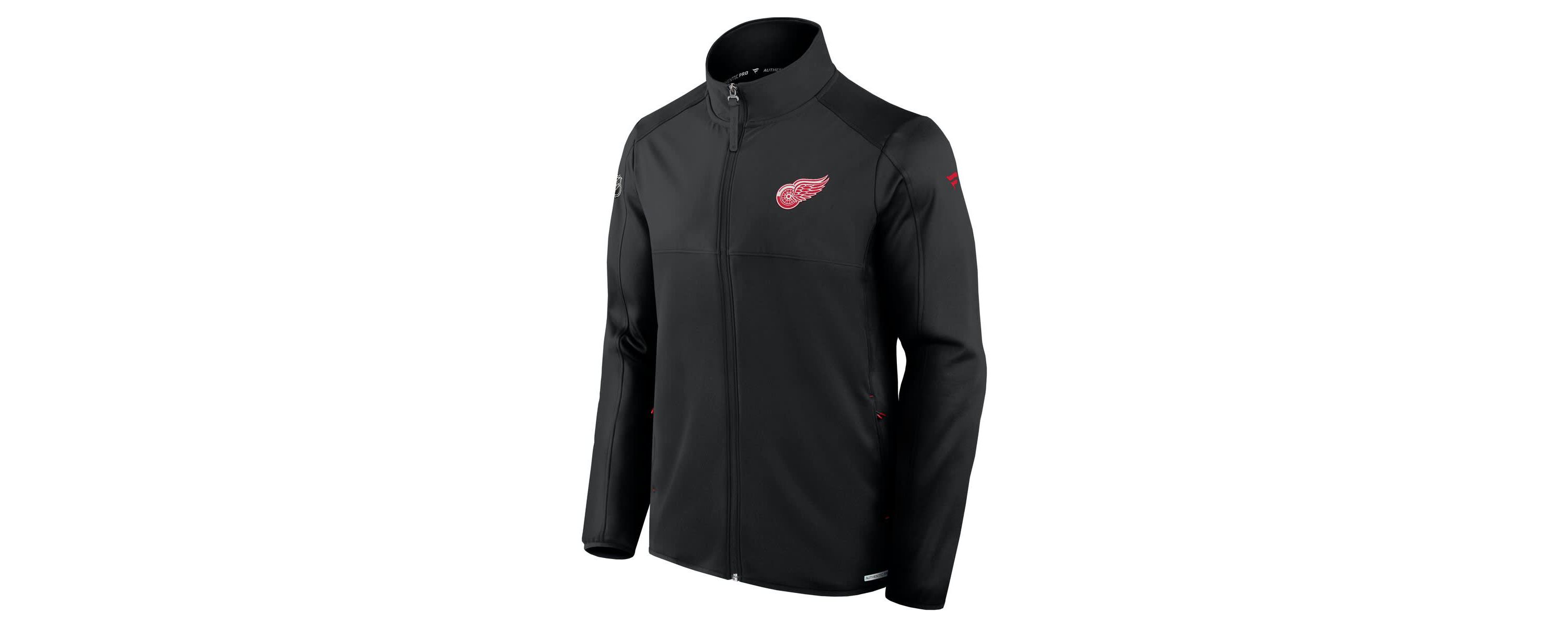 NHL Fanatics Detroit Wings Authentic Pro Rink Fleece Full-Zip Jacket