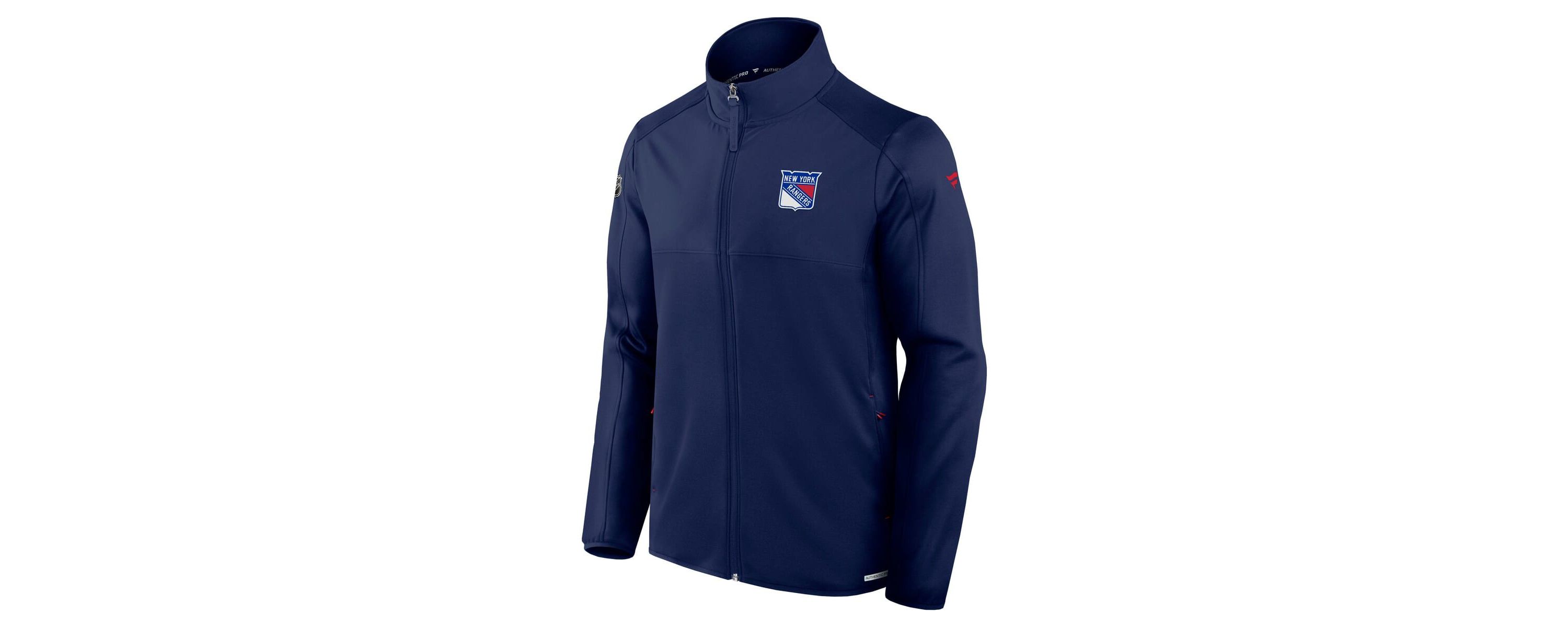 NHL Fanatics New York Rangers Authentic Pro Rink Fleece Full-Zip Jacket