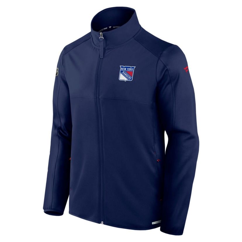NHL Fanatics New York Rangers Authentic Pro Rink Fleece Full-Zip Jacket