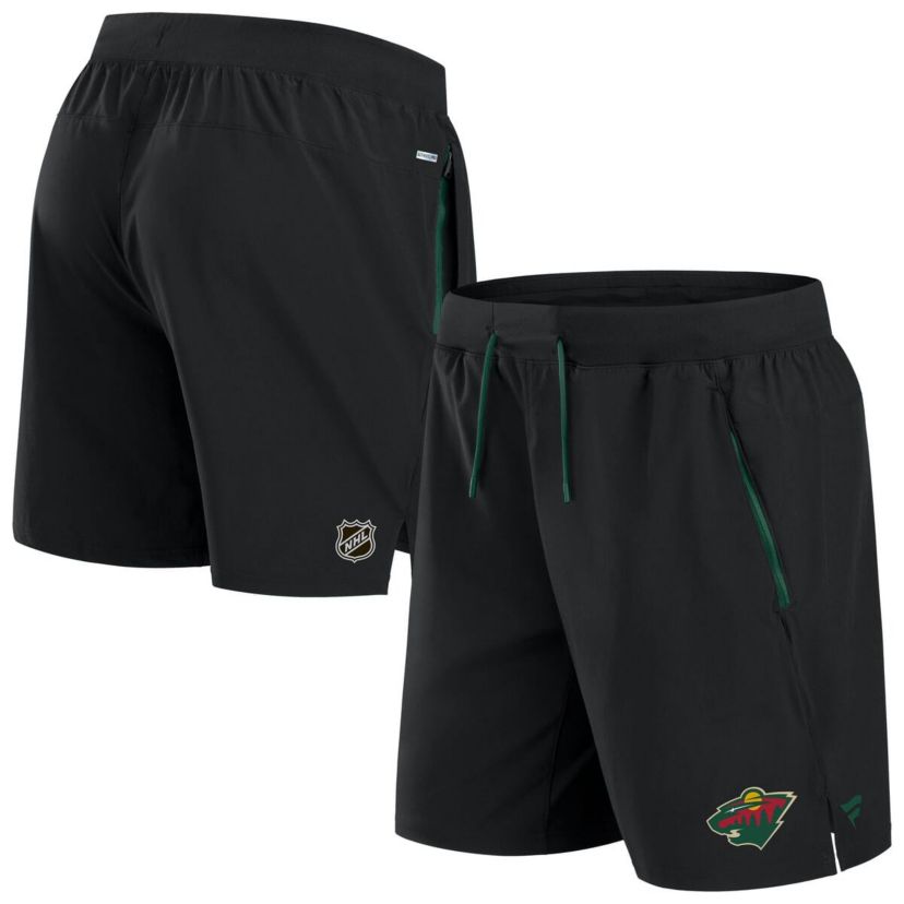 NHL Fanatics Minnesota Wild Authentic Pro Rink Performance Shorts