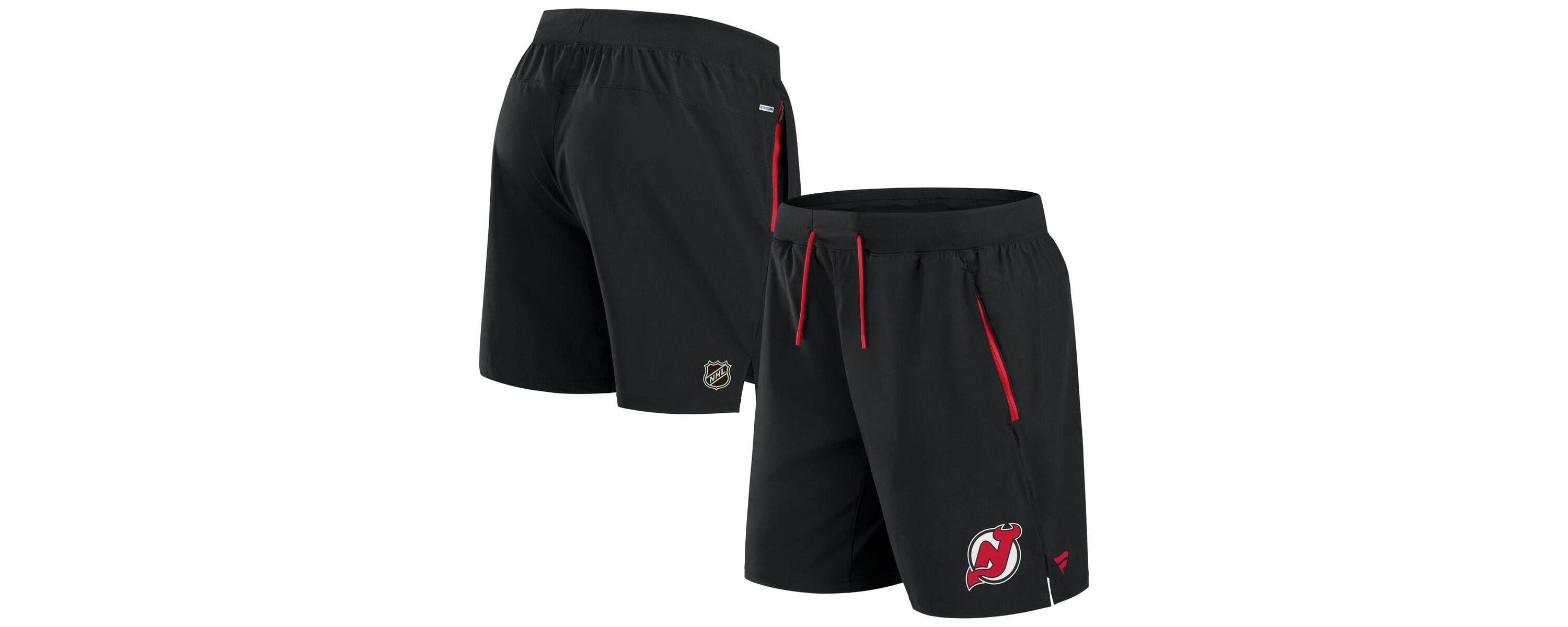 NHL Fanatics New Jersey Devils Authentic Pro Rink Performance Shorts