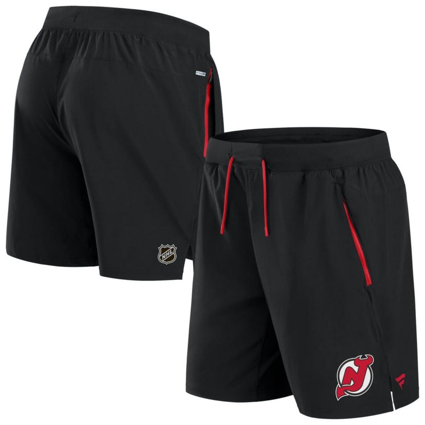 NHL Fanatics New Jersey Devils Authentic Pro Rink Performance Shorts