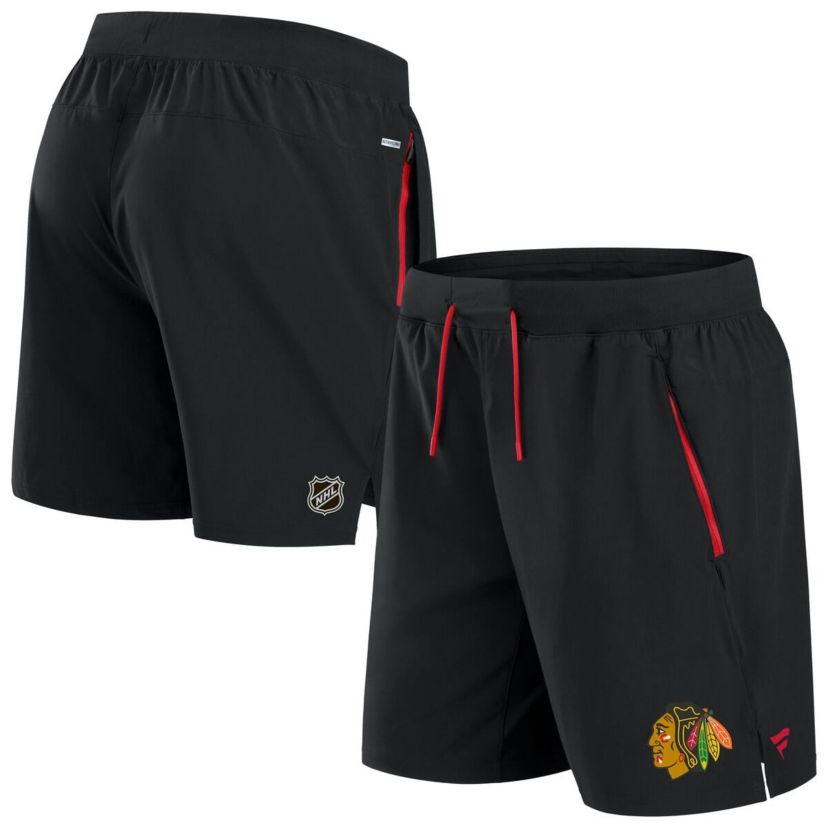 NHL Fanatics Chicago Blackhawks Authentic Pro Rink Performance Shorts
