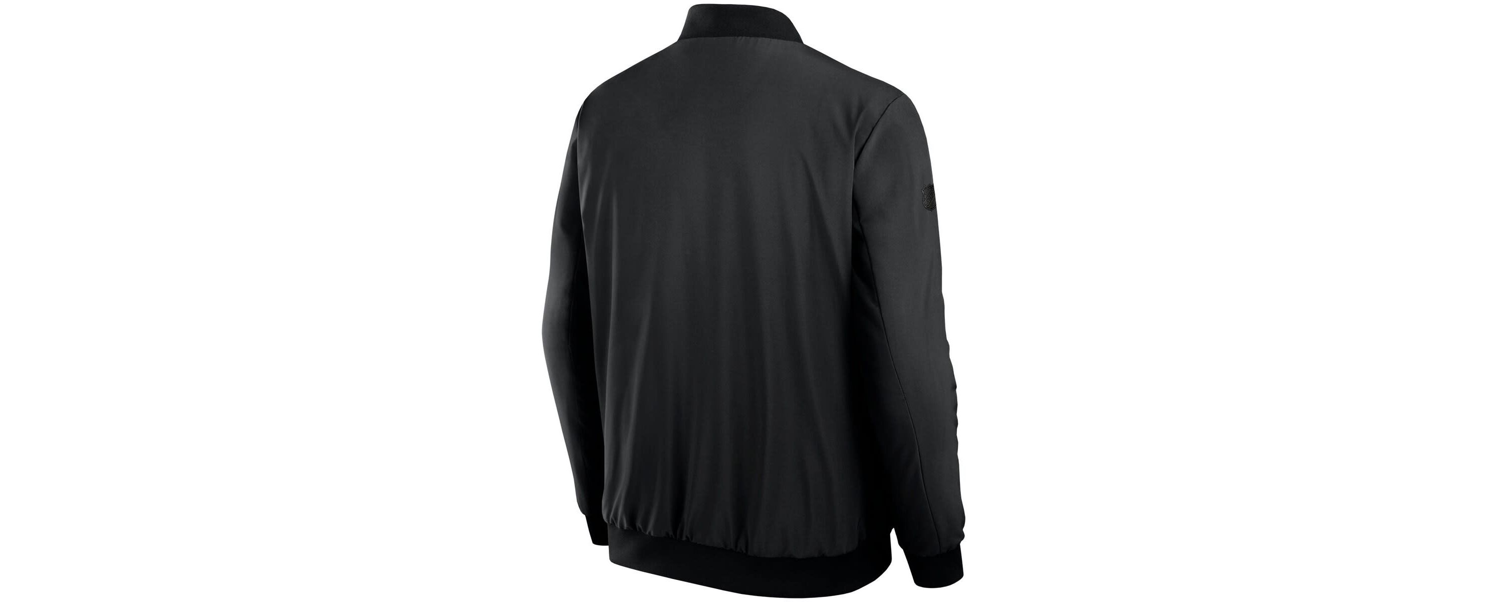 NHL Fanatics New Jersey Devils Authentic Pro Road Full-Zip Bomber Jacket