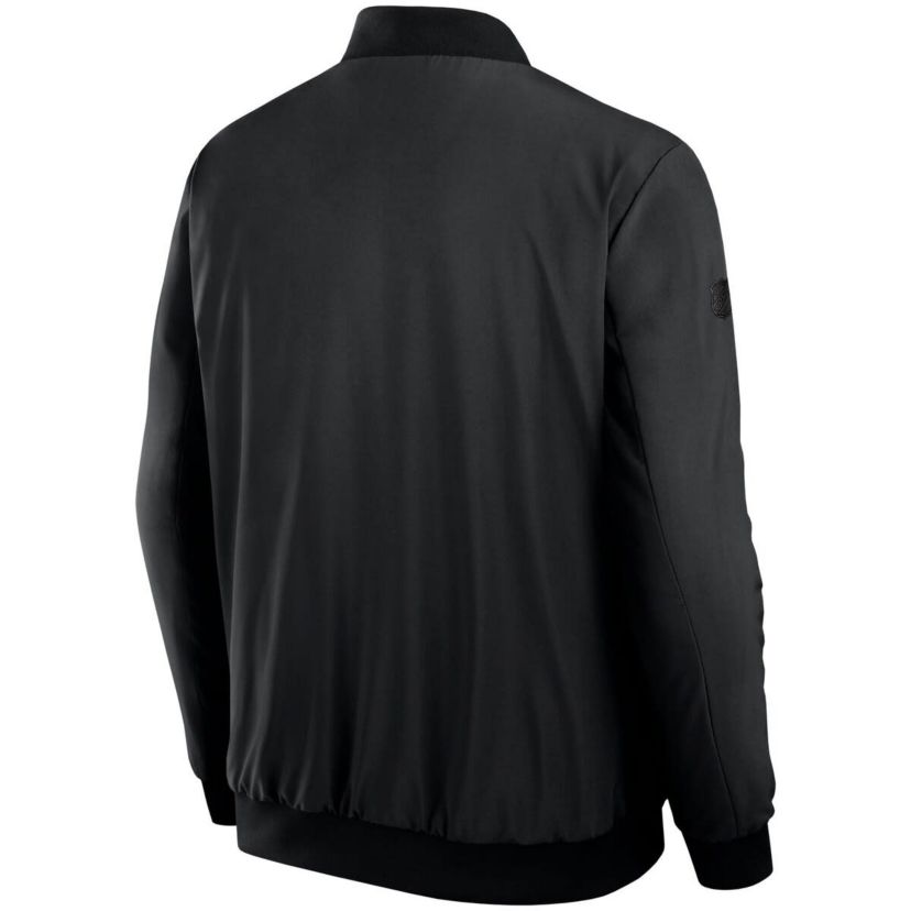 NHL Fanatics New Jersey Devils Authentic Pro Road Full-Zip Bomber Jacket