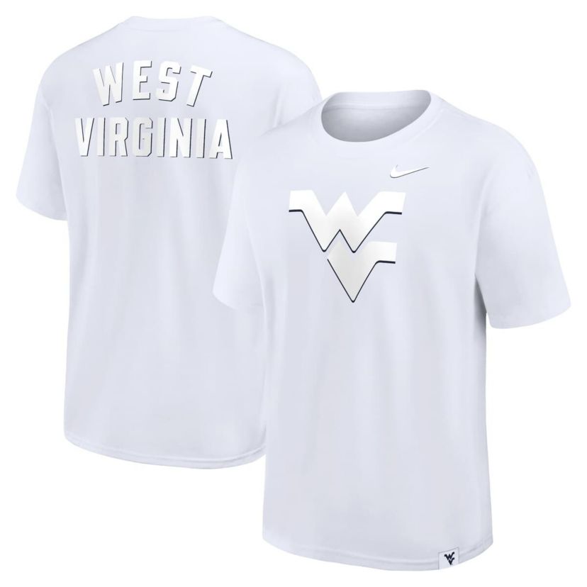 NCAA Nike West Virginia Mountaineers Statement 2-Hit Max90 T-Shirt