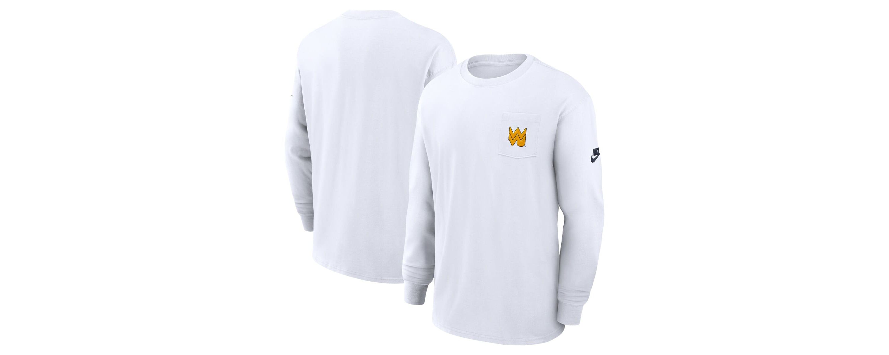 NCAA Nike West Virginia Mountaineers Legacy Max90 Pocket Long Sleeve T-Shirt