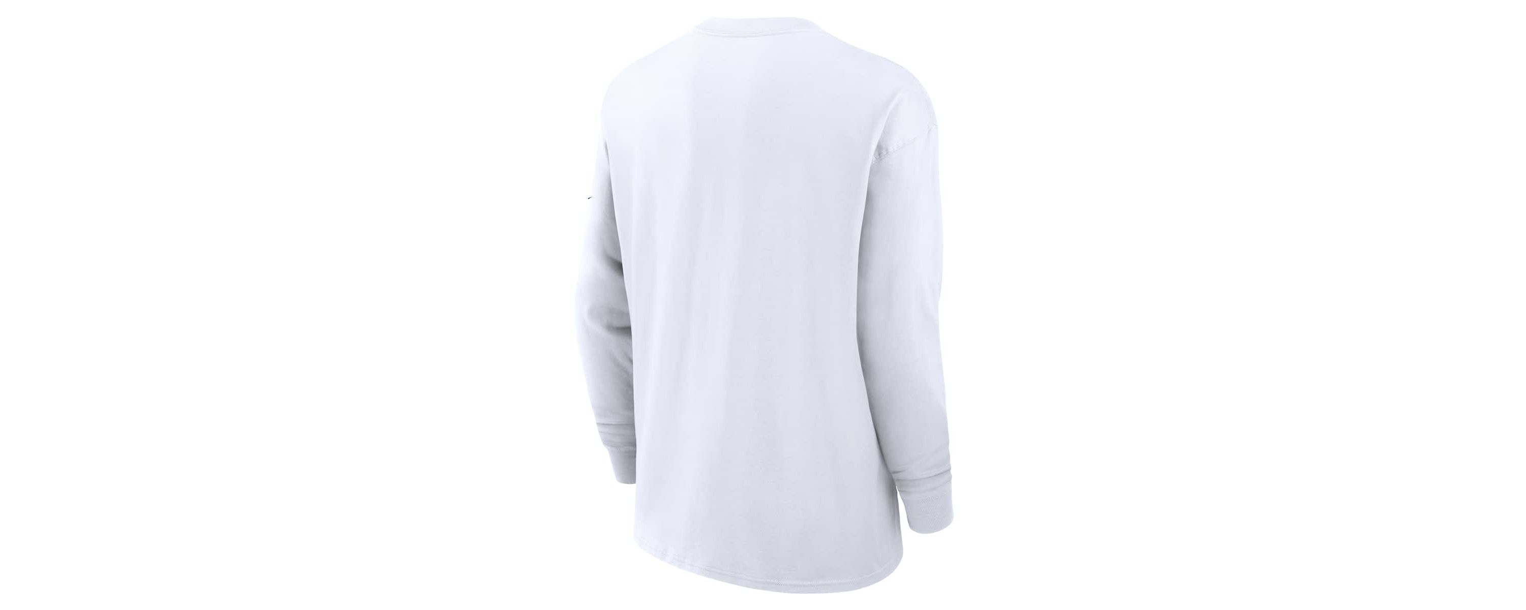 NCAA Nike West Virginia Mountaineers Legacy Max90 Pocket Long Sleeve T-Shirt