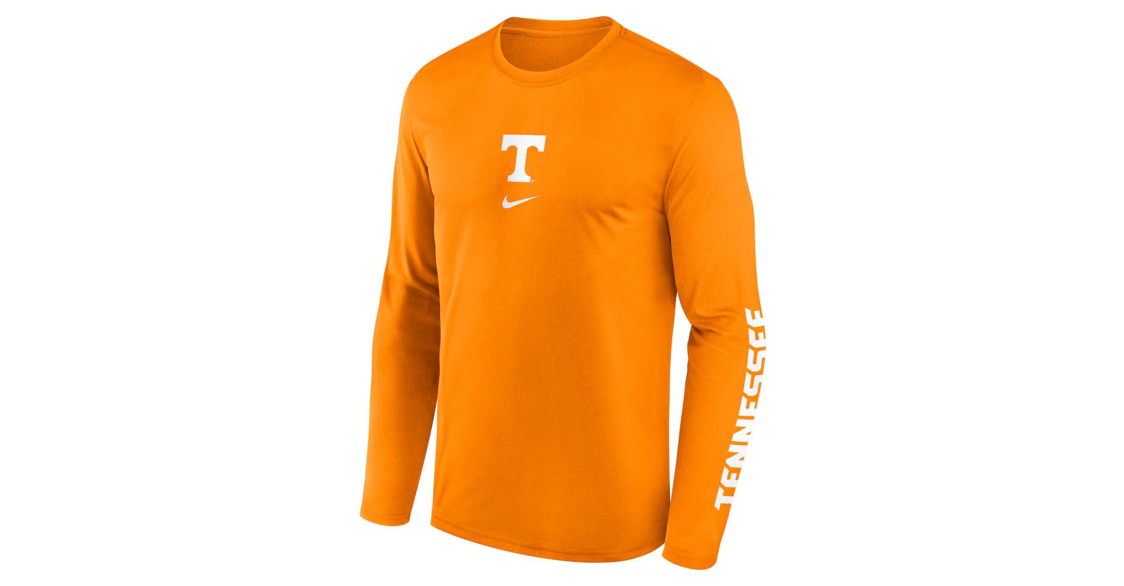 NCAA Nike Tennessee Tennessee Volunteers Primetime Two-Hit Legend Dri-FIT Long Sleeve T-Shirt