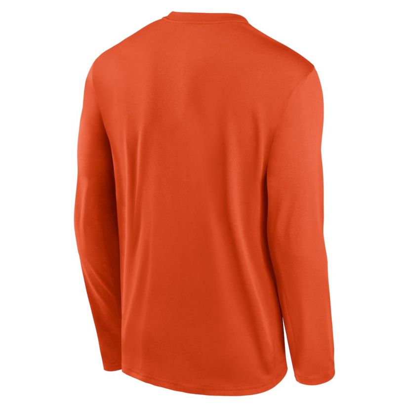 NCAA Nike Clemson Tigers Primetime Two-Hit Legend Dri-FIT Long Sleeve T-Shirt