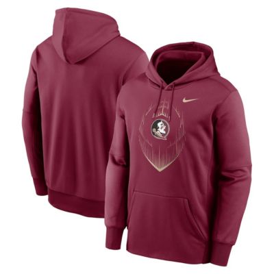 Men's NCAA Nike Florida State Seminoles Icon Football Performance Pullover Hoodie, 2XL