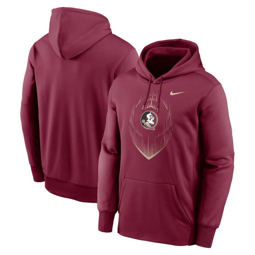 NCAA Nike Florida State Seminoles Icon Football Performance Pullover Hoodie