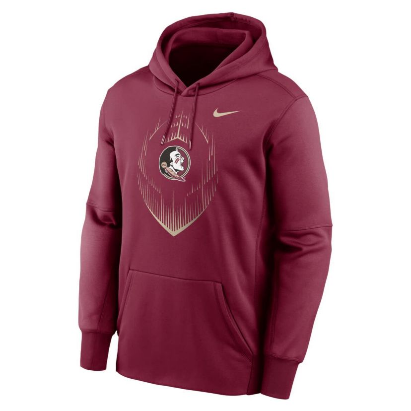NCAA Nike Florida State Seminoles Icon Football Performance Pullover Hoodie