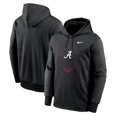 Mens Alabama Crimson Tide NCAA Nike Alabama Tide Icon Football Performance Pullover Hoodie