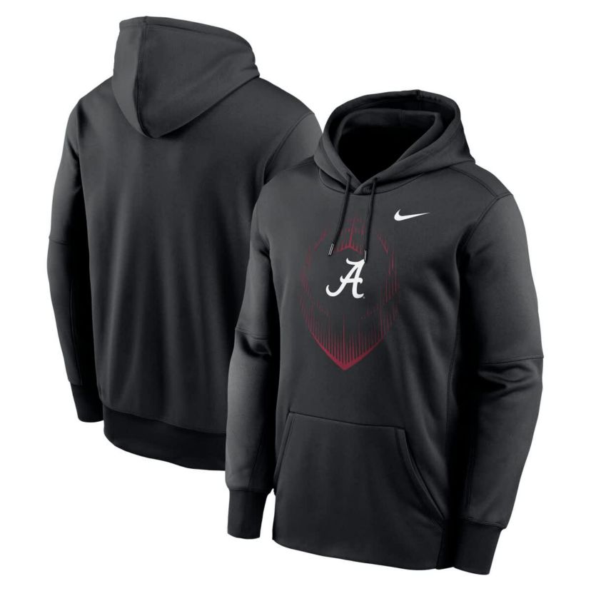 Alabama Crimson Tide NCAA Nike Alabama Tide Icon Football Performance Pullover Hoodie