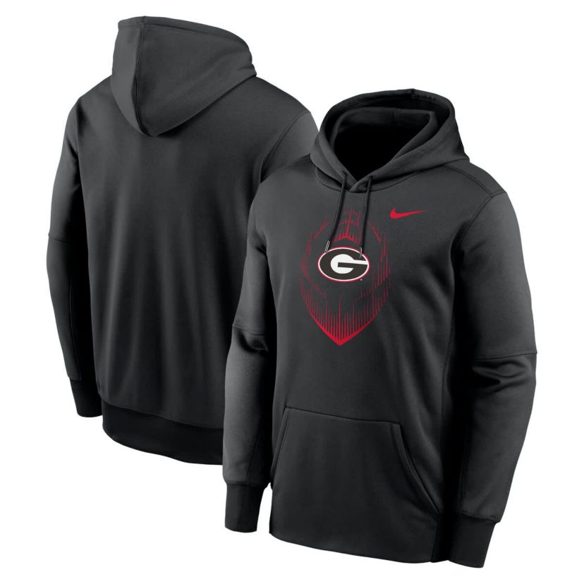 NCAA Nike Georgia Bulldogs Icon Football Performance Pullover Hoodie
