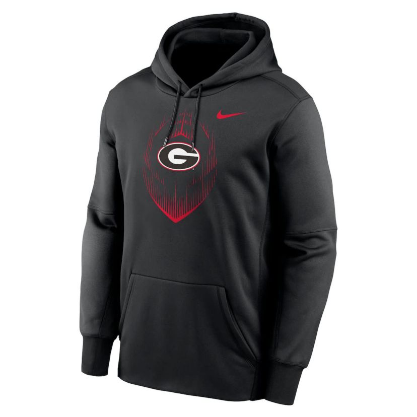 NCAA Nike Georgia Bulldogs Icon Football Performance Pullover Hoodie