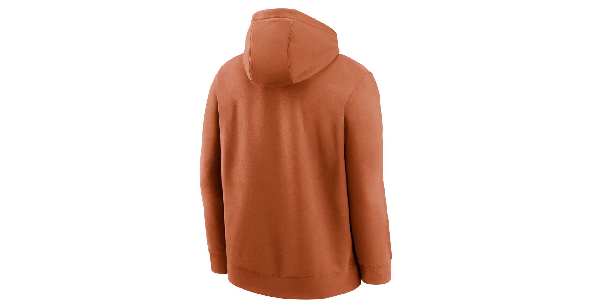 NCAA Nike Texas Texas Longhorns Legacy Logo Club Fleece Pullover Hoodie