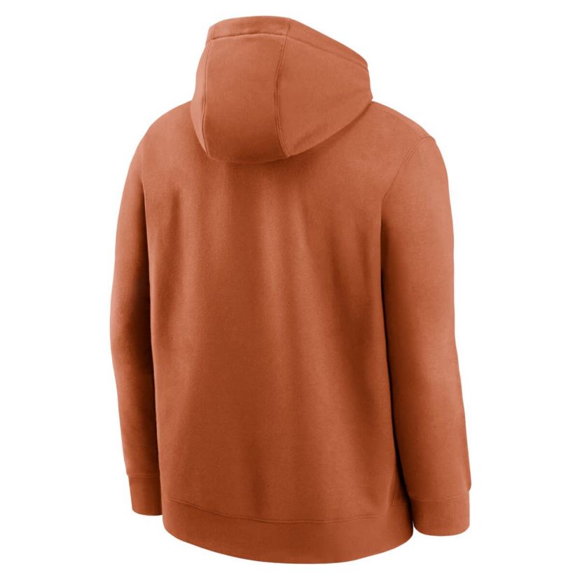 NCAA Nike Texas Texas Longhorns Legacy Logo Club Fleece Pullover Hoodie