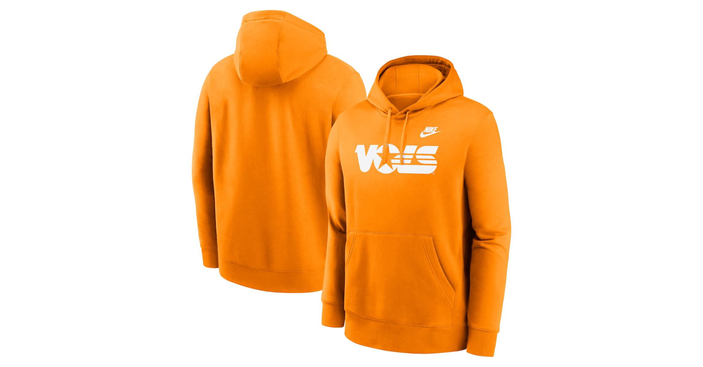 NCAA Nike Tennessee Tennessee Volunteers Legacy Logo Club Fleece Pullover Hoodie