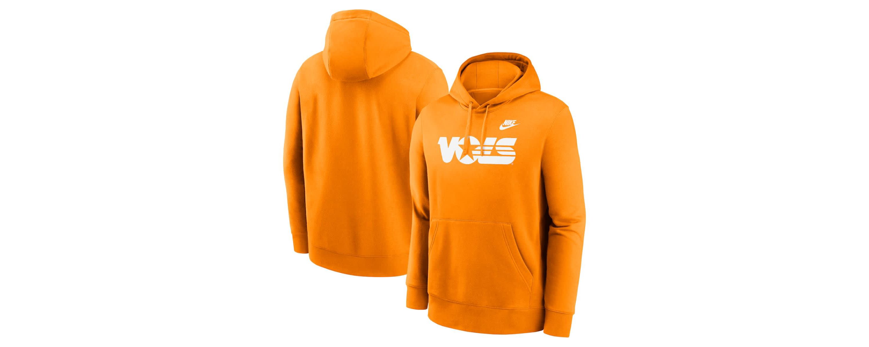 NCAA Nike Tennessee Tennessee Volunteers Legacy Logo Club Fleece Pullover Hoodie