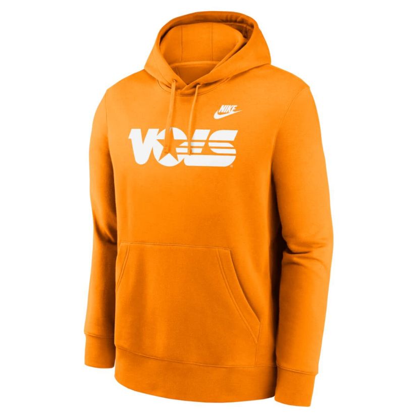 NCAA Nike Tennessee Tennessee Volunteers Legacy Logo Club Fleece Pullover Hoodie