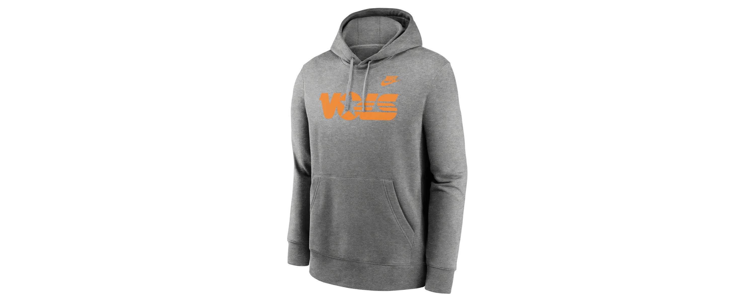 NCAA Nike Tennessee Volunteers Legacy Logo Club Fleece Pullover Hoodie