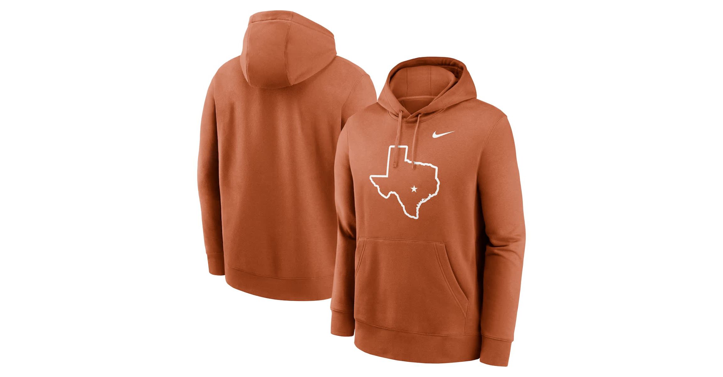 NCAA Nike Texas Texas Longhorns Primetime Alternate Logo Club Fleece Pullover Hoodie