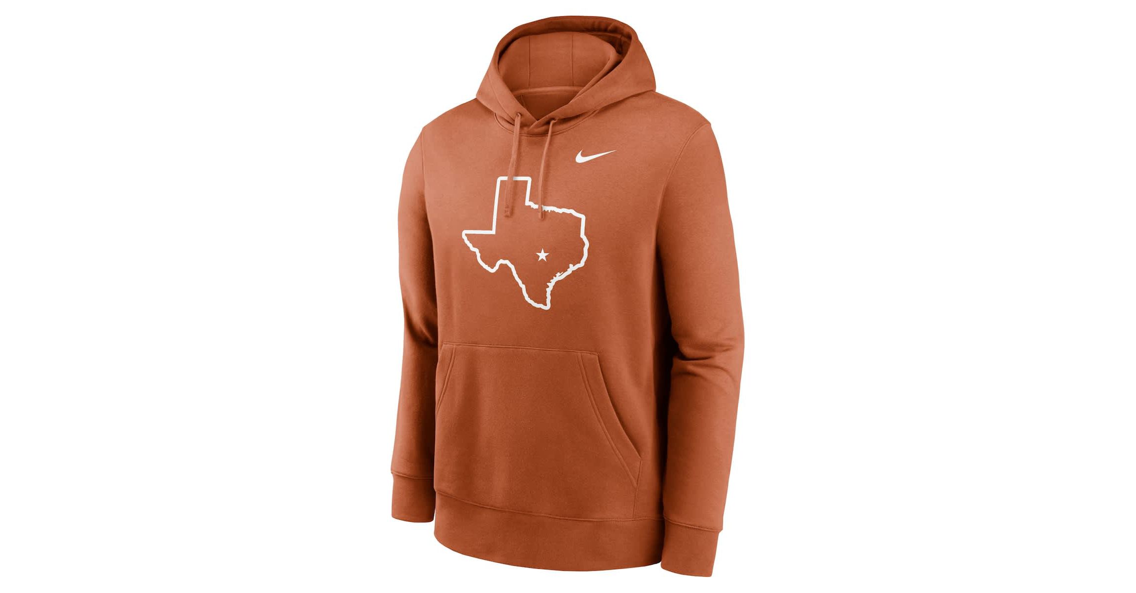 NCAA Nike Texas Texas Longhorns Primetime Alternate Logo Club Fleece Pullover Hoodie