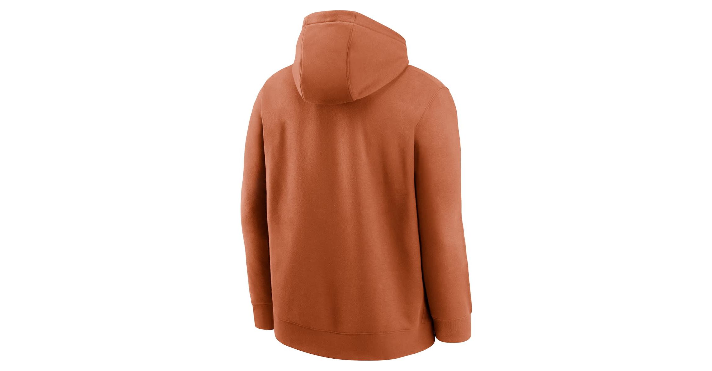 NCAA Nike Texas Texas Longhorns Primetime Alternate Logo Club Fleece Pullover Hoodie