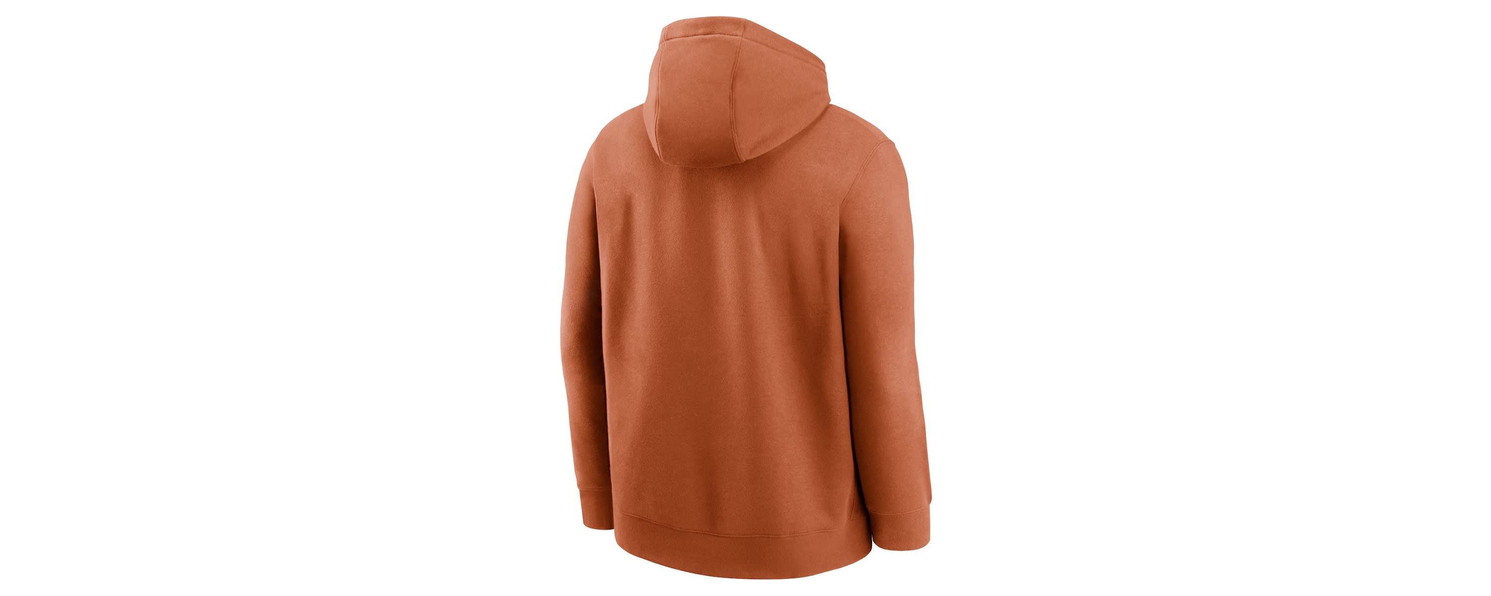 NCAA Nike Texas Texas Longhorns Primetime Alternate Logo Club Fleece Pullover Hoodie