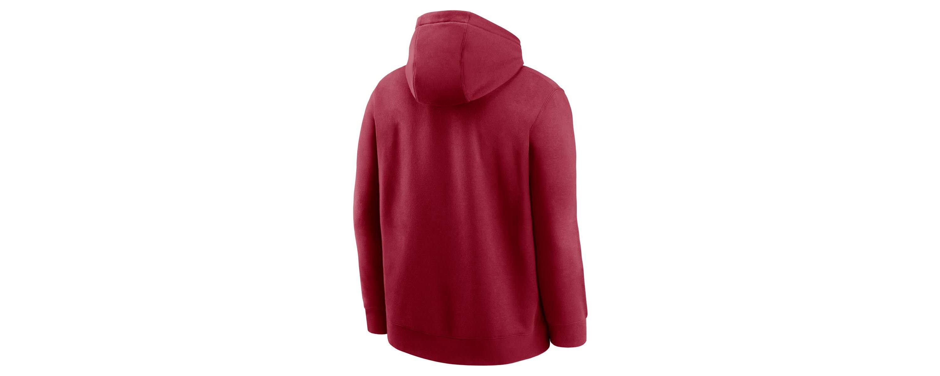 Alabama Crimson Tide NCAA Nike Alabama Tide Legacy Football Icon Club Fleece Pullover Hoodie