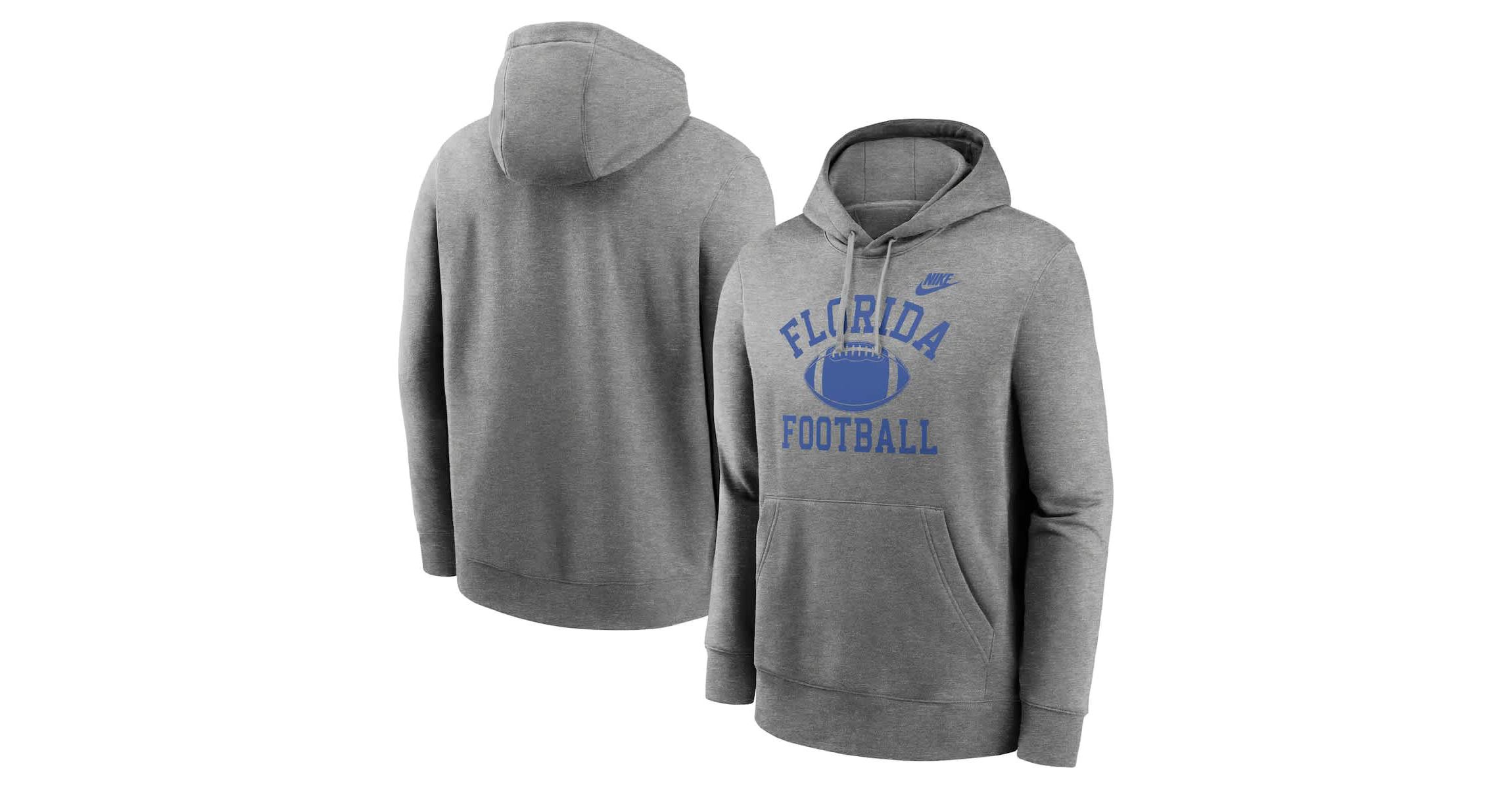 NCAA Nike Florida Gators Legacy Football Icon Club Fleece Pullover Hoodie