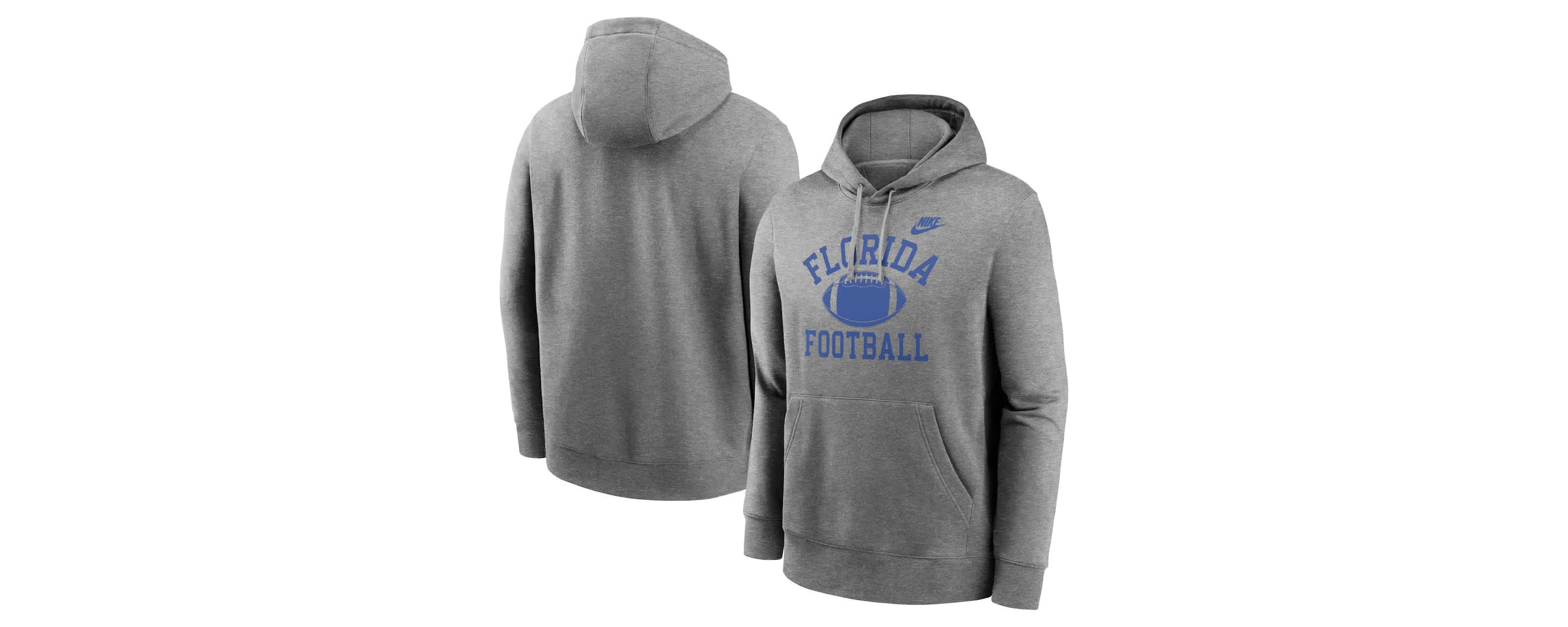 NCAA Nike Florida Gators Legacy Football Icon Club Fleece Pullover Hoodie