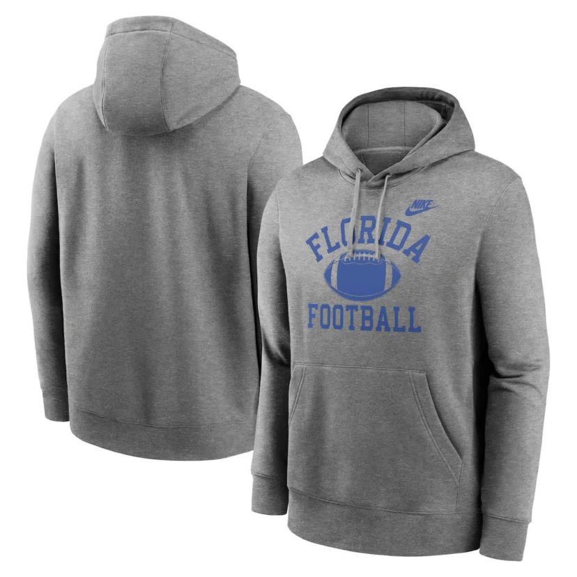 NCAA Nike Florida Gators Legacy Football Icon Club Fleece Pullover Hoodie