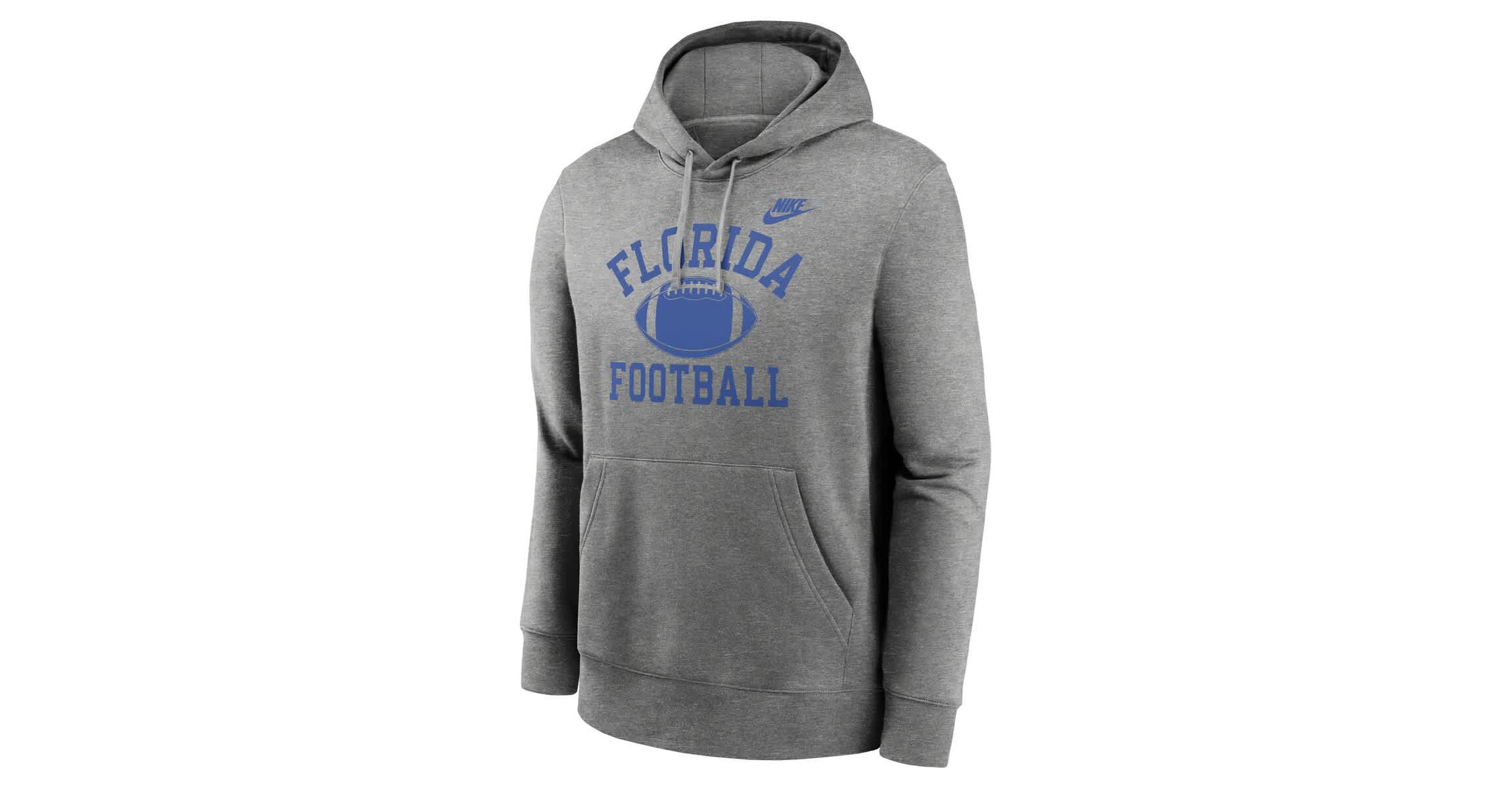 NCAA Nike Florida Gators Legacy Football Icon Club Fleece Pullover Hoodie