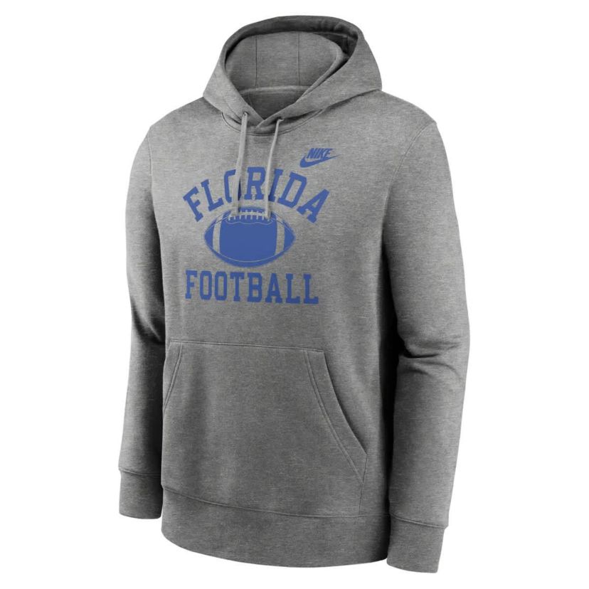 NCAA Nike Florida Gators Legacy Football Icon Club Fleece Pullover Hoodie
