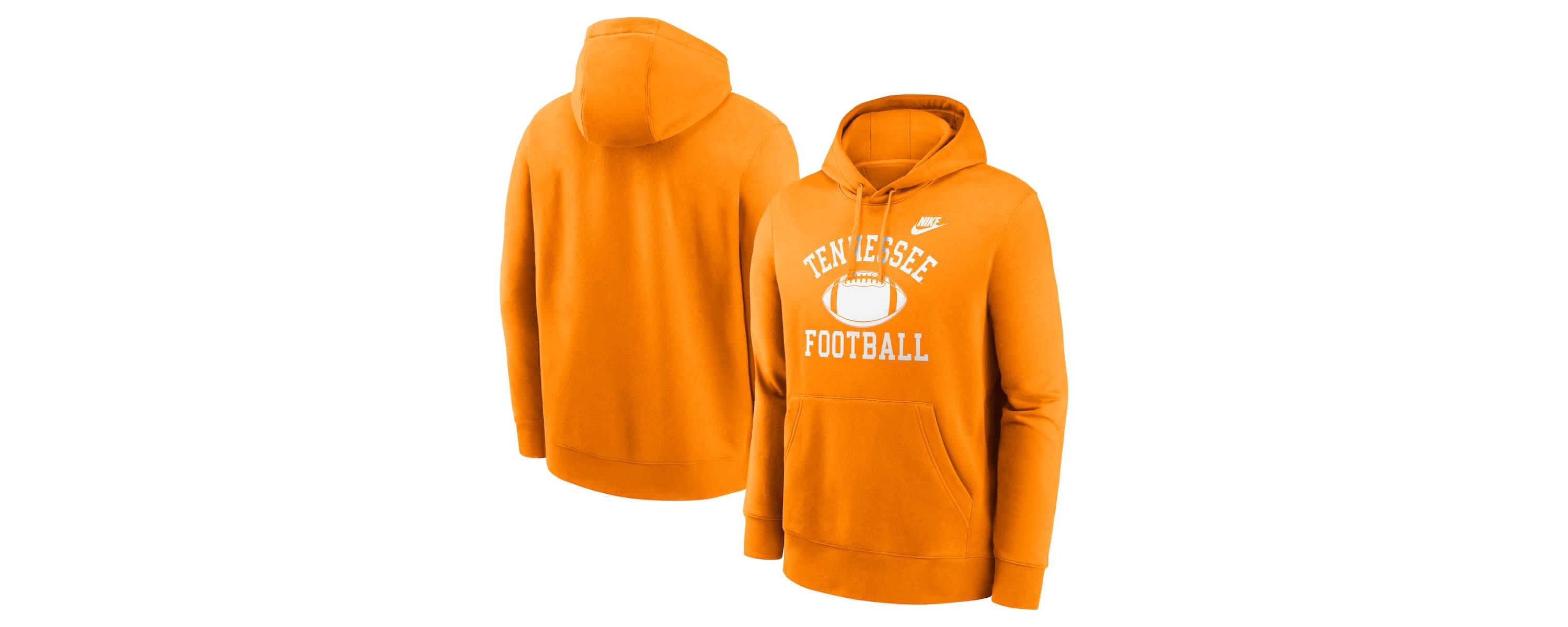 NCAA Nike Tennessee Tennessee Volunteers Legacy Football Icon Club Fleece Pullover Hoodie