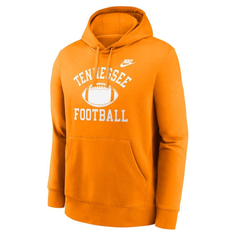 NCAA Nike Tennessee Tennessee Volunteers Legacy Football Icon Club Fleece Pullover Hoodie