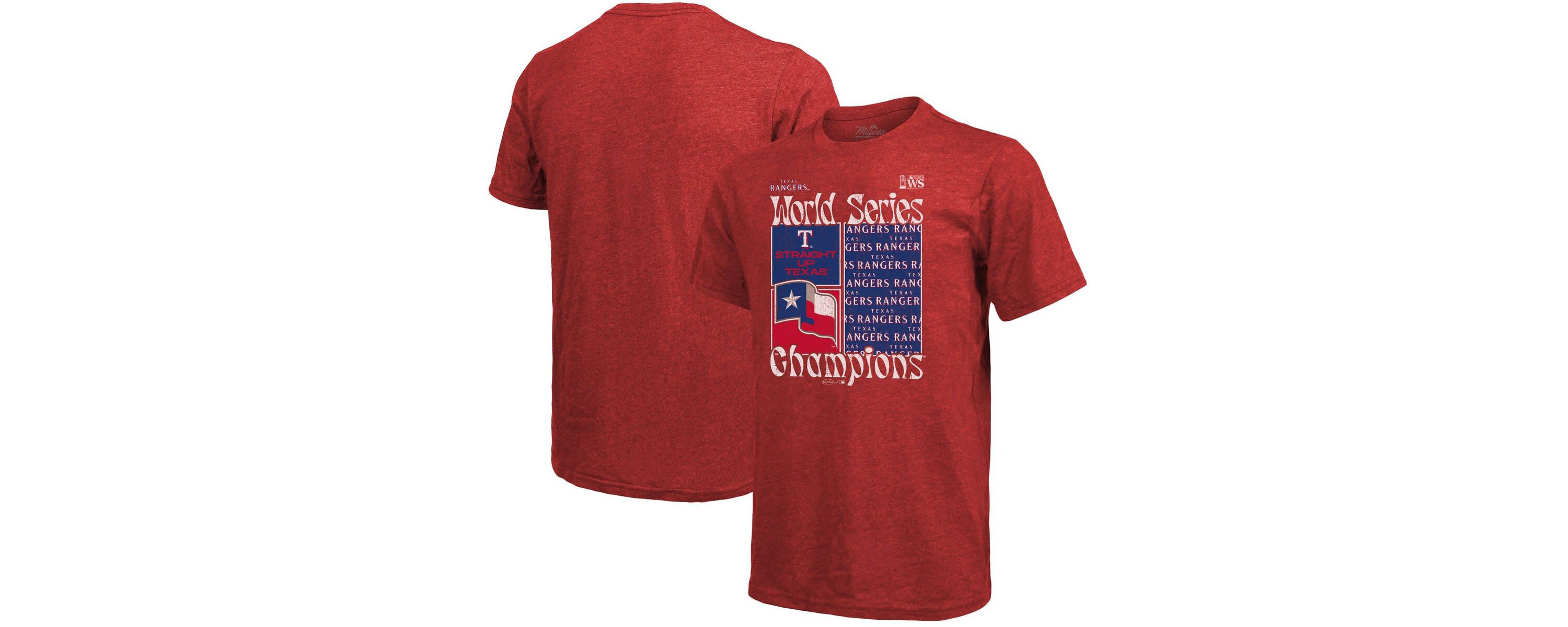 MLB Texas Rangers 2023 World Series s Square Logo T-Shirt