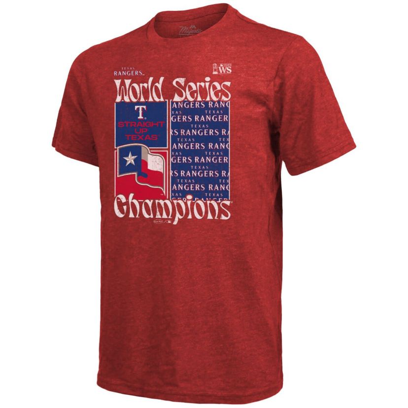 MLB Texas Rangers 2023 World Series s Square Logo T-Shirt