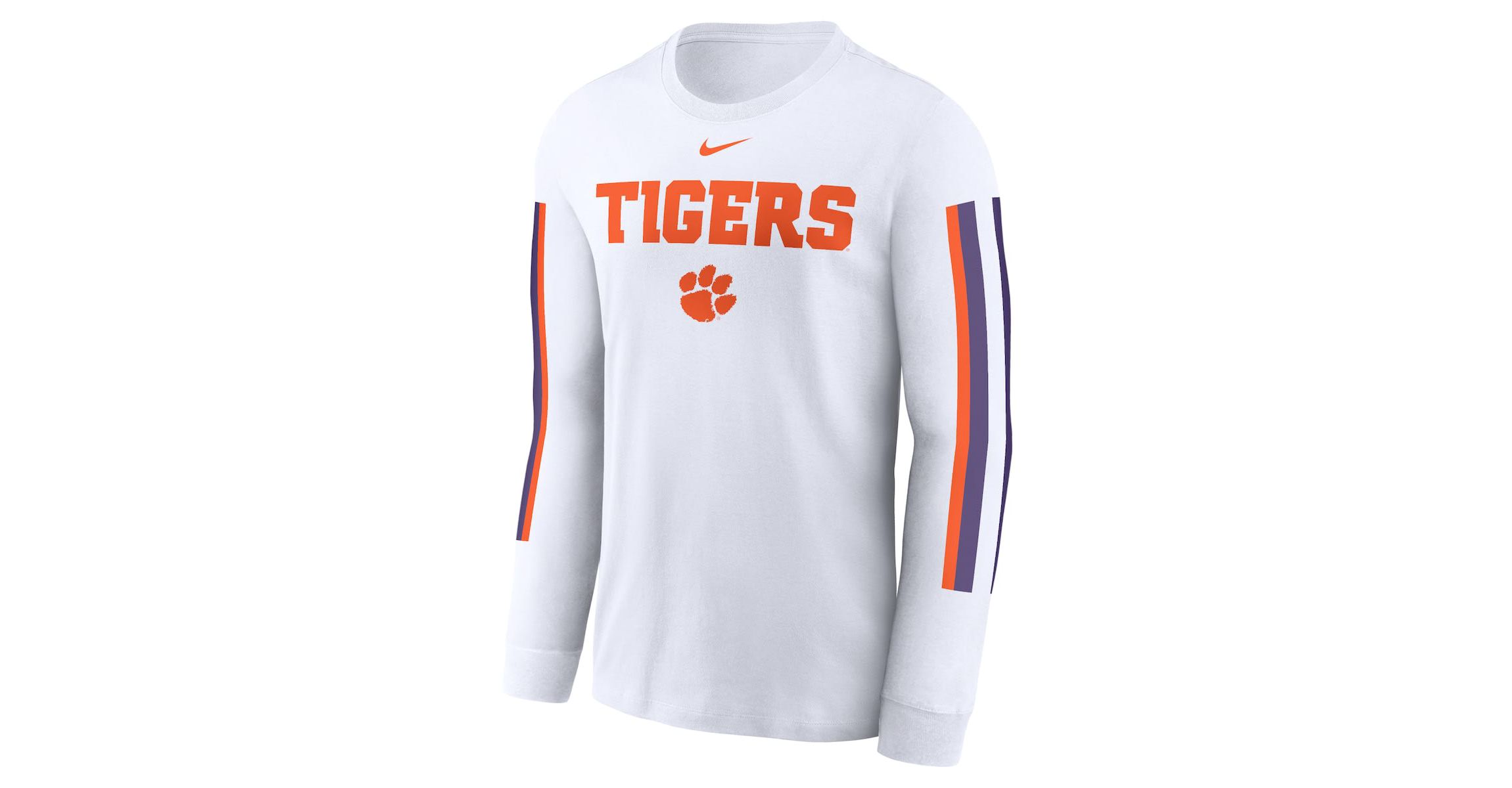 NCAA Nike Clemson Tigers Local Spirit Slogan Long Sleeve T-Shirt