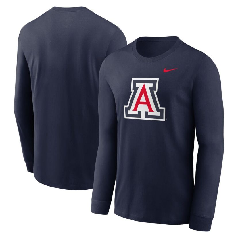NCAA Nike Arizona Wildcats Primary Logo Long Sleeve T-Shirt
