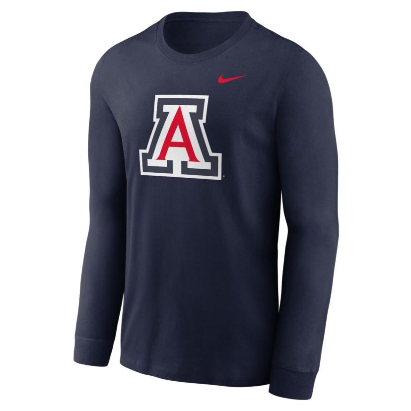 NCAA Nike Arizona Wildcats Primary Logo Long Sleeve T-Shirt