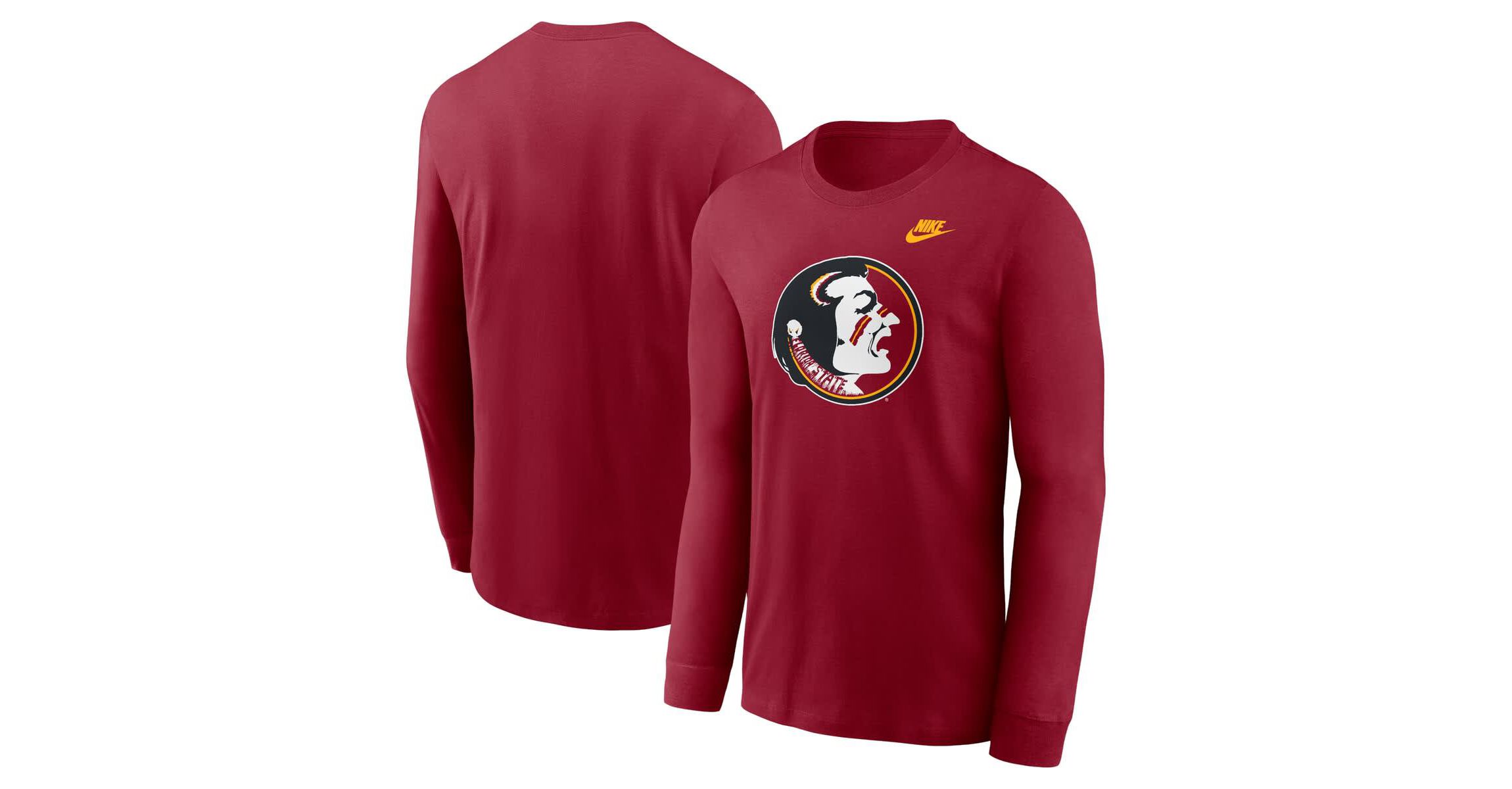 NCAA Nike Florida State Seminoles Legacy Primary Logo Long Sleeve T-Shirt