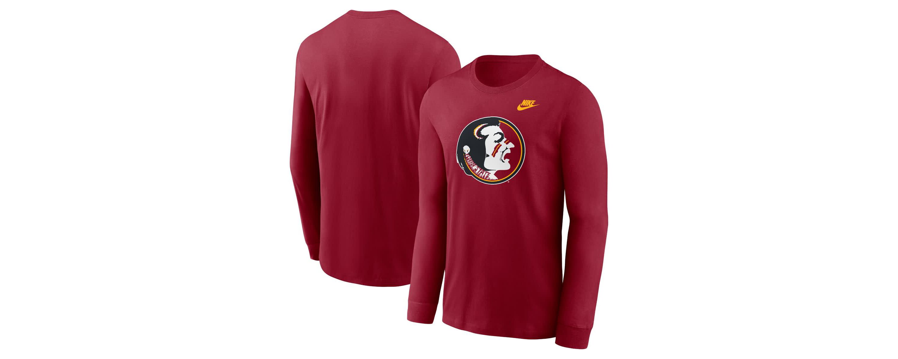 NCAA Nike Florida State Seminoles Legacy Primary Logo Long Sleeve T-Shirt