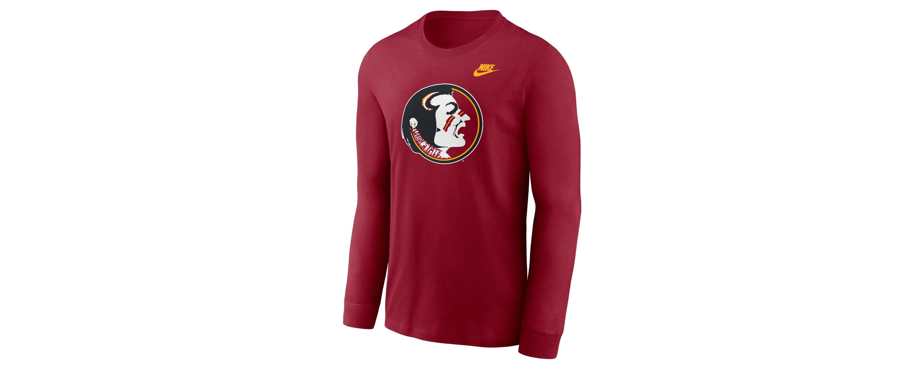 NCAA Nike Florida State Seminoles Legacy Primary Logo Long Sleeve T-Shirt
